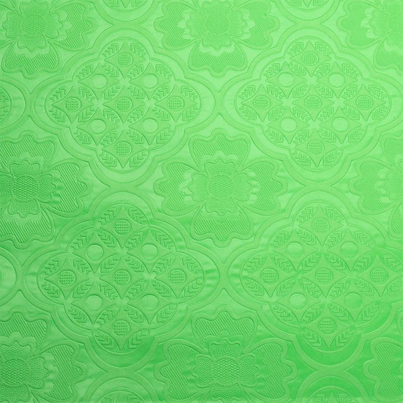 TMIE-06-4 Dyed Colors Embossed Bazin Fabric