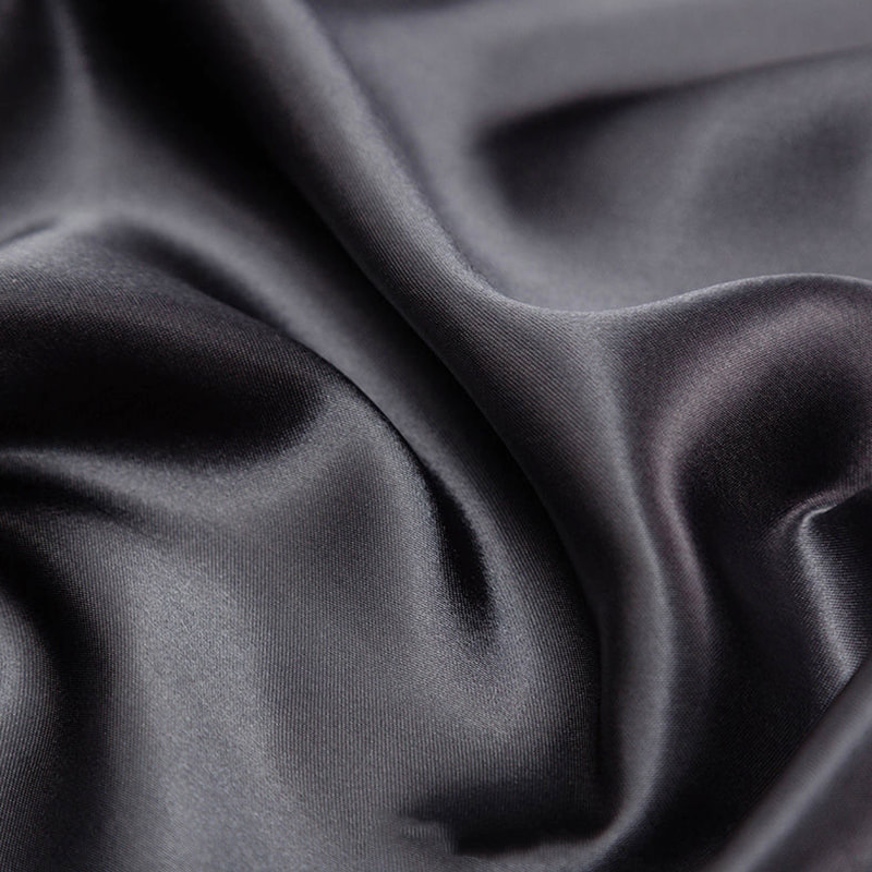 TMIE-14-5 The Plain Woven Spandex Satin Has No Shrinkage After Washing And Soft Hand Feeling Poly Stretch Satin Dyed Fabric