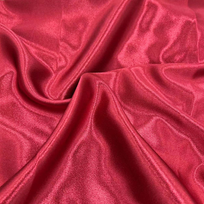 TMIE-14-1 A Good Gloss Drape Lovely Wedding Dress Fabric Satin Polyester Cloth