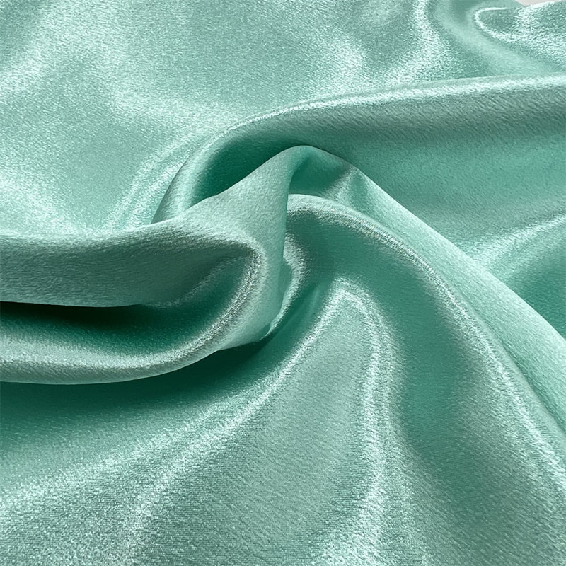 TMIE-14-1 A Good Gloss Drape Lovely Wedding Dress Fabric Satin Polyester Cloth