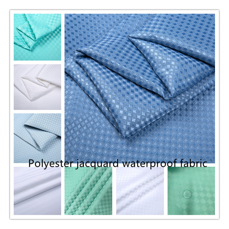 TMIE-01-5 Fish Bone Pattern Herringbone White Color Dyed Bright Colors For Curtain Mattress Textile Fabric Industry