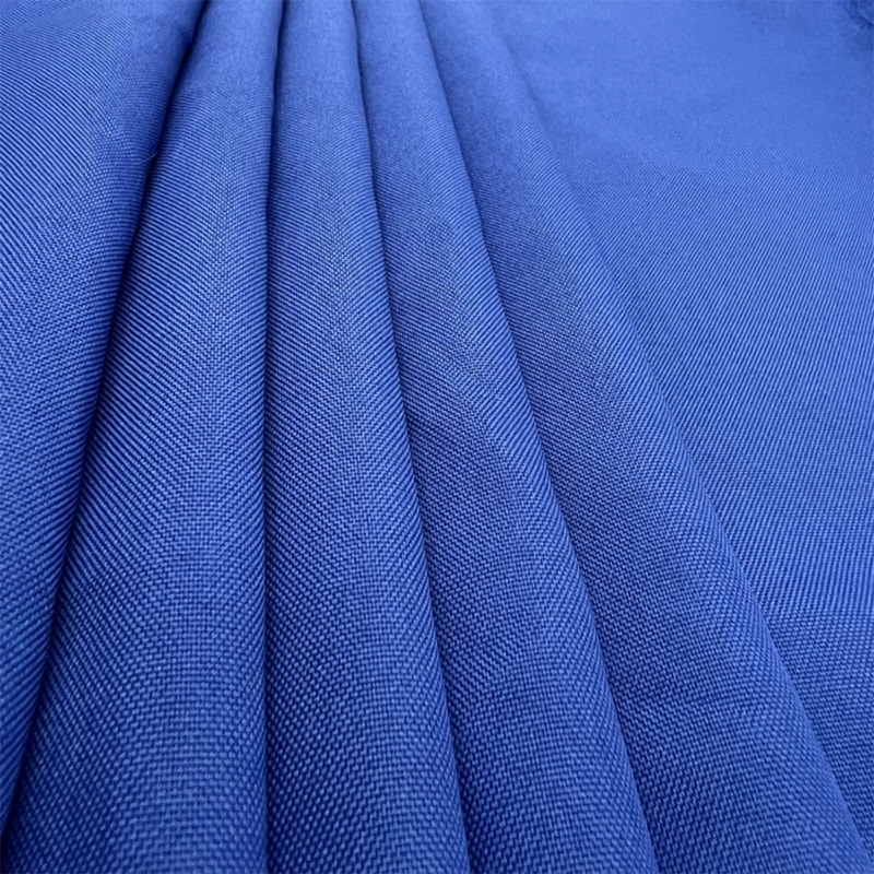 TMIE-03-1-4 Twill Blue Middle Weight 150 GSM Minimatt Polyester Fabric